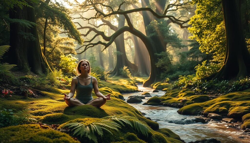 mindfulness techniques in nature
